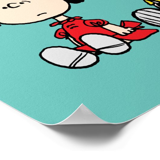 Erdnussbande zusammensitzen poster (Ecke)