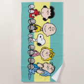 Erdnussbande zusammensitzen strandtuch (Vorderseite)