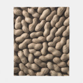 Erdnussbaum Fleecedecke (Vorderseite)