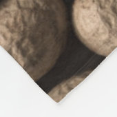 Erdnussbaum Fleecedecke (Ecke)