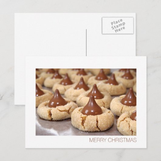 Erdnussblüten Postkarte (Vorne/Hinten)