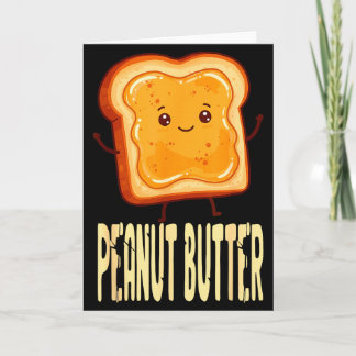 Erdnussbutter &amp; Gelee passende Paar Freunde  Karte
