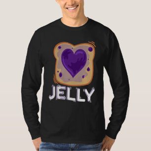 Erdnussbutter & Gelee Lila Erdnussbutter-Fans T-Shirt
