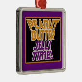 Erdnussbutter-Gelee Ornament Aus Metall (Rechts)