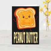 Erdnussbutter & Gelee passende Paarfriends  Karte (Gelbe Blume)