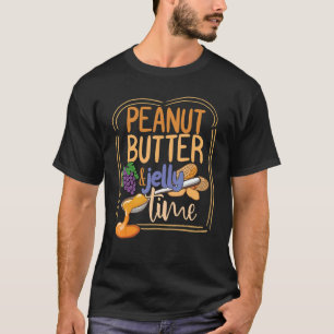 Erdnussbutter-Gelee-Zeit Erdnussbutter und Gele T-Shirt