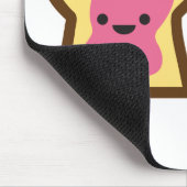 Erdnussbutter-Gelee-Zeit! Mousepad (Ecke)