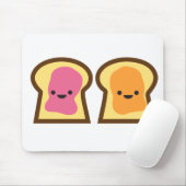 Erdnussbutter-Gelee-Zeit! Mousepad (Mit Mouse)