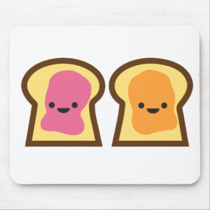 Erdnussbutter-Gelee-Zeit! Mousepad