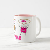 Erdnussbutter-Gelee ZEIT Zweifarbige Tasse (VorderseiteRechts)