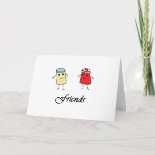 Erdnussbutter & Jelly Friends Feiertagskarte