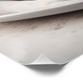 Erdnussbutter-Käsekuchen Poster (Ecke)