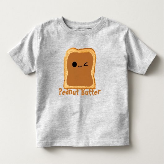 Erdnussbutter Kleinkind T-shirt (Vorderseite)