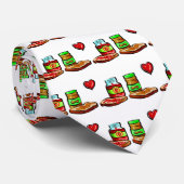 Erdnussbutter-Liebe-Gelee Krawatte (Gerollt)