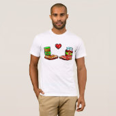 Erdnussbutter-Liebe-Gelee T-Shirt (Vorne ganz)