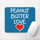 Erdnussbutter-Liebe Mousepad (Mit Mouse)