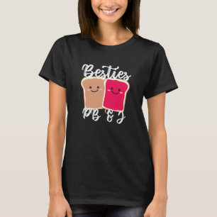 Erdnussbutter Mädchen beste Freundinnen Süße Pb&j T-Shirt