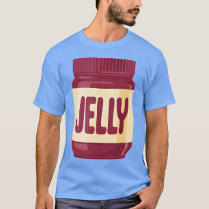 Erdnussbutter mit Gelee - einzigartig T-Shirt