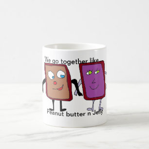 Erdnussbutter n Gelee-Liebhaber-Tasse Kaffeetasse