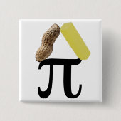 Erdnussbutter-Pi-Knopf Button (Vorderseite)