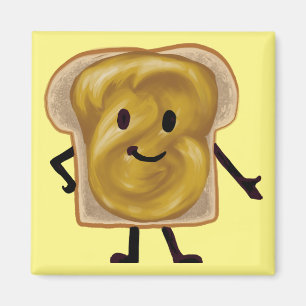 Erdnussbutter Sandwich Buddy Magnet