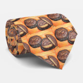 "Erdnussbutter-Schalen " Krawatte (Gerollt)