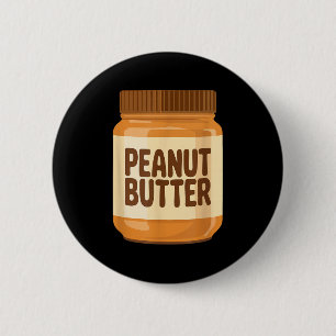 Erdnussbutter-Shirt Erwachsene Männer Frauen Kinde Button