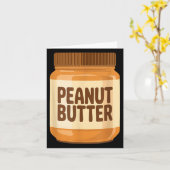 Erdnussbutter-Shirt Erwachsene Männer Frauen Kinde Karte (Gelbe Blume)