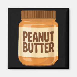 Erdnussbutter-Shirt Erwachsene Männer Frauen Kinde Magnet