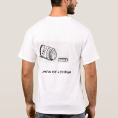 Erdnussbutter-Süchtige T-Shirt (Rückseite)