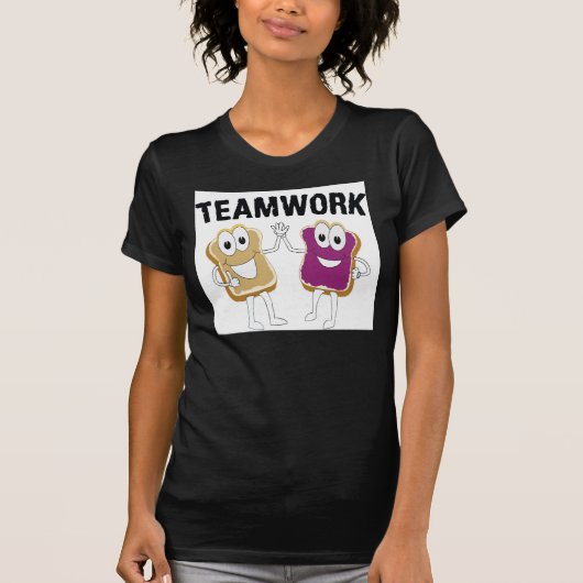 Erdnussbutter u. Gelee T-Shirt (Vorderseite)