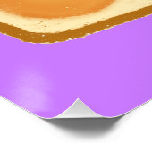 Erdnussbutter und Erdbeere Jelly Toast Poster (Ecke)