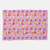 Erdnussbutter und Erdbeerjelly Geschirrtuch (Horizontal)