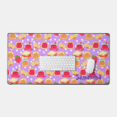 Erdnussbutter und Erdbeerjelly Schreibtischunterlage (Tastatur & Maus)