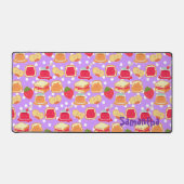 Erdnussbutter und Erdbeerjelly Schreibtischunterlage (Vorderseite)