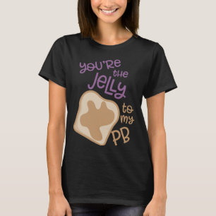 Erdnussbutter und Gelee-Bester-Freund-Passend zu d T-Shirt