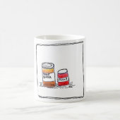 Erdnussbutter und Gelee Kaffeetasse (Mittel)