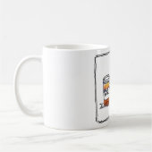 Erdnussbutter und Gelee Kaffeetasse (Links)