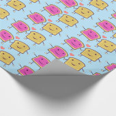 Erdnussbutter-und Gelee-Kumpel Geschenkpapier (Ecke)