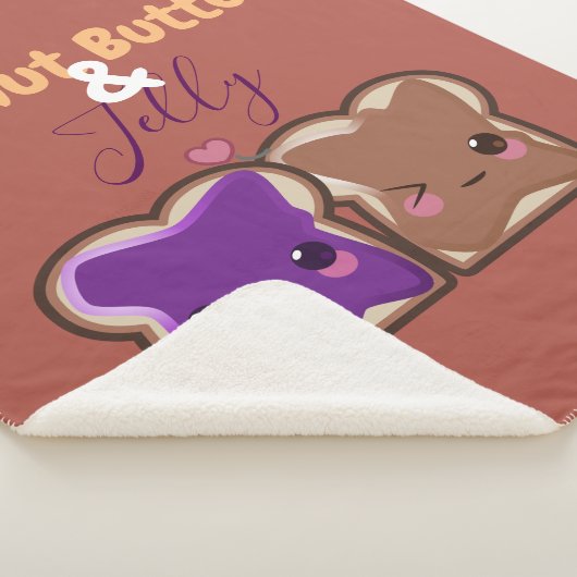 Erdnussbutter und Gelee-Liebe Sherpadecke (3/4)