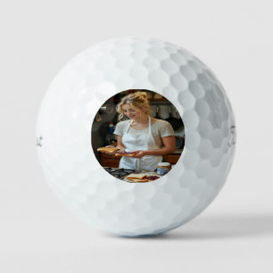 Erdnussbutter und Gelee Sandwich individuell Golfball