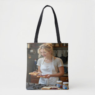Erdnussbutter und Gelee Sandwich individuell Tasche
