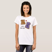 Erdnussbutter und Gelee Smoosh T - Shirt (Vorne ganz)