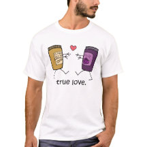 Erdnussbutter und Gelee-"wahre Liebe-" Shirt