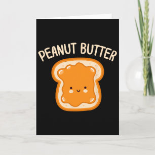 Erdnussbutter und Gelee Zwillings-Beste-Freund-Paa Karte