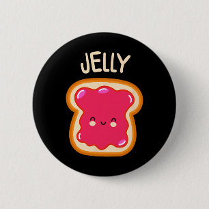 Erdnussbutter und Gelee Zwillings-Beste-Freunde-Ma Button