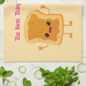 Erdnussbutter und Jelly Geschirrtuch (Gefaltet)