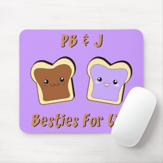 Erdnussbutter und Jelly Mousepad (Mit Mouse)