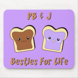 Erdnussbutter und Jelly Mousepad