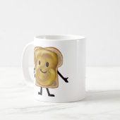 Erdnussbutter und Jelly Sandwich-Buddies Kaffeetasse (Vorderseite Links)